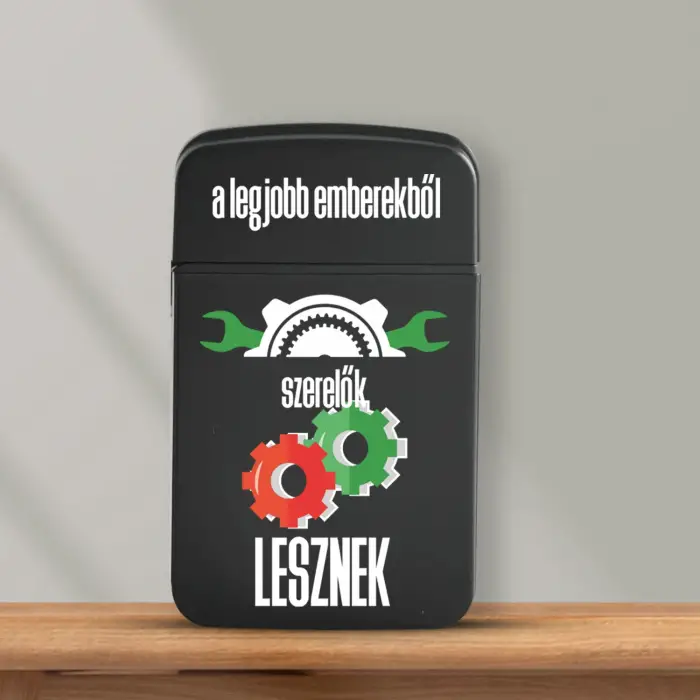 Személyre szabott öngyújtó - Szerelő