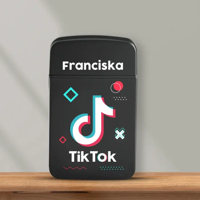 Személyre szabott öngyújtó - TikTok